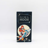 Like A Kitten Fly Me to the Moon Metal Vibrator packaging featuring a retro rocket design.