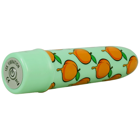 Goodhead Buzz Buddies 5 Inch Muti-Speed Vibe Peaches featuring a playful peach design for heightened pleasure.