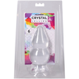 Crystal Jellies Double Pop Plug 6 Inch Clear in packaging with vibrant colors on the label.