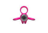The 9's Flirt Finger Butterfly Finger Vibrator Pink features a cute butterfly design, perfect for intimate moments.