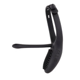 Zero Tolerance Mr Tickler Vibrating Cock Ring Black featuring adjustable girths and nubbed stimulator.