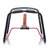 LoveBotz Banging Bench extreme sex stool with dildo attachment for intense pleasure and support.