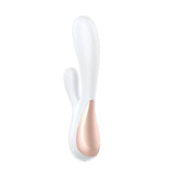 Satisfyer Mono Flex App Controlled Rabbit Vibrator for G-spot and clitoral stimulation.