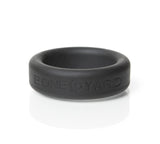 Boneyard Silicone Ring 30 mm Black showcasing its soft-touch finish and durable design.