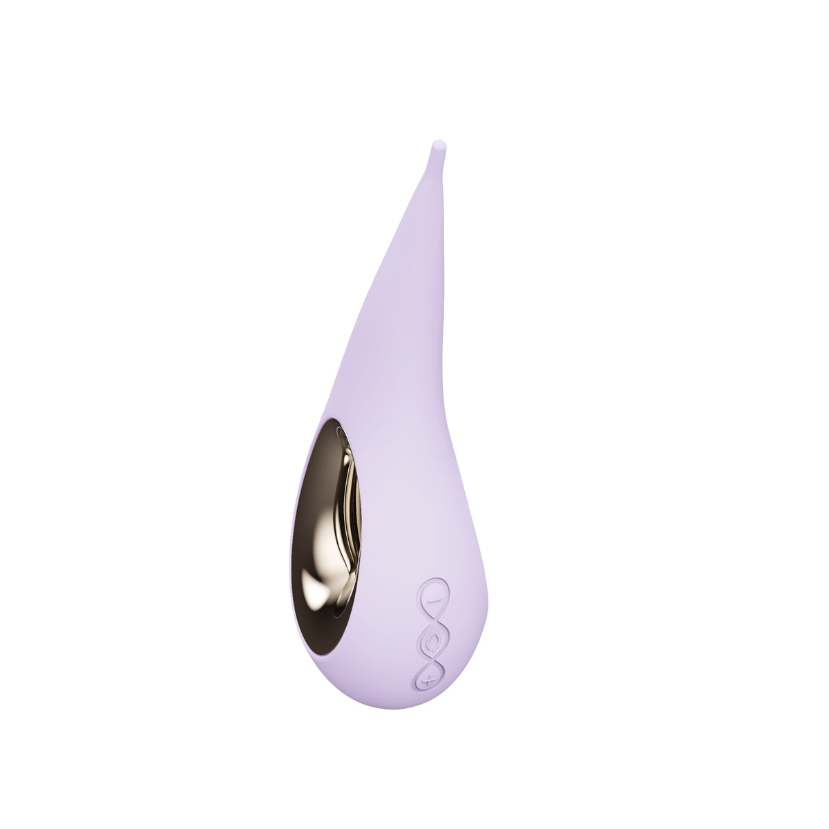Lelo Dot Clitoral Stimulator Lilac, an elliptical pleasure device with smooth figure-eight motion.