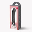 Fun Factory Big Boss Black Line Vibrator in packaging showcasing its sleek design and ergonomic shape.