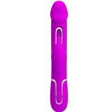 Pretty Love Twinkled Tenderness Kampas Rabbit Fuchsia - Image 4