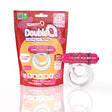 Screaming O 4T DoubleO 6 Vibrating Double Ring Strawberry in colorful packaging with clear rings and pink vibe.