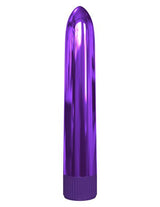 Classix Rocket Vibe Purple 7 Inch Metallic with a sleek metallic finish and streamlined design for optimal pleasure.