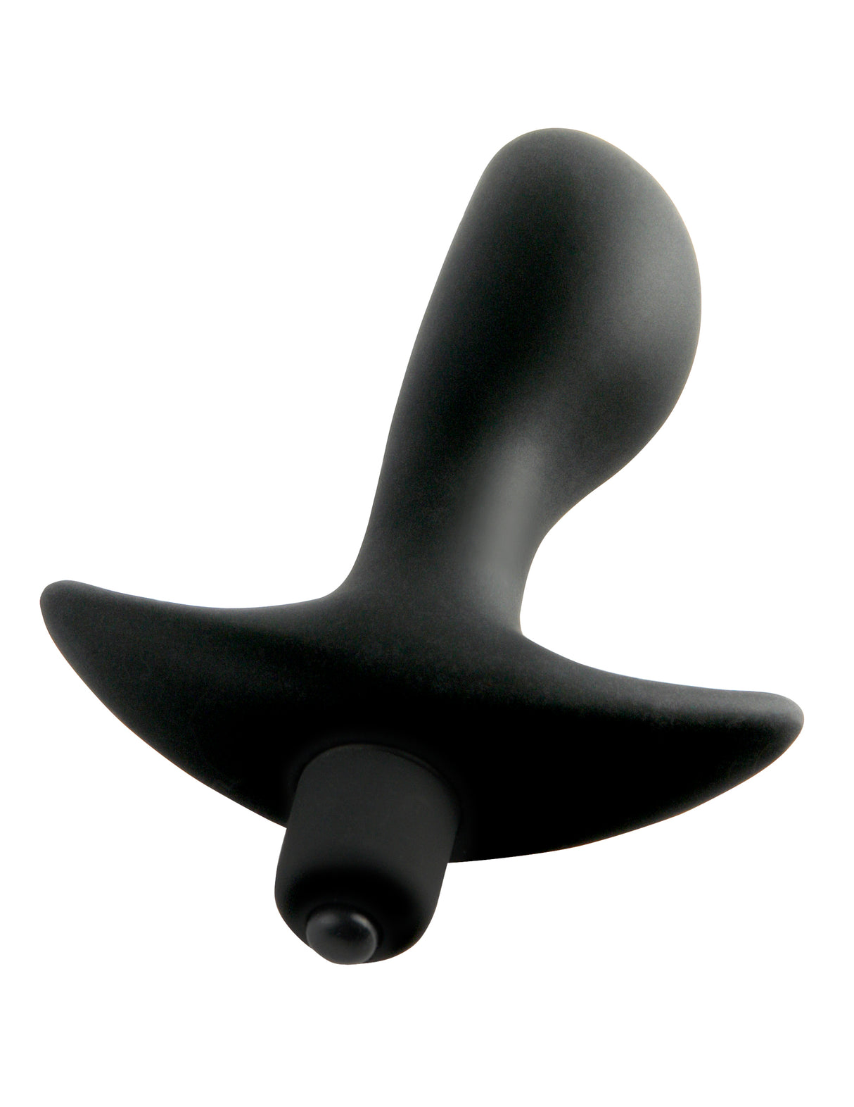 Anal Fantasy Vibrating Perfect Silicone Plug 3.5 Inch Black for beginner-friendly anal play and comfortable wear.