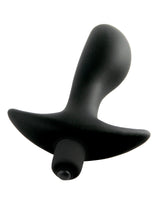 Anal Fantasy Vibrating Perfect Silicone Plug 3.5 Inch Black for beginner-friendly anal play and comfortable wear.