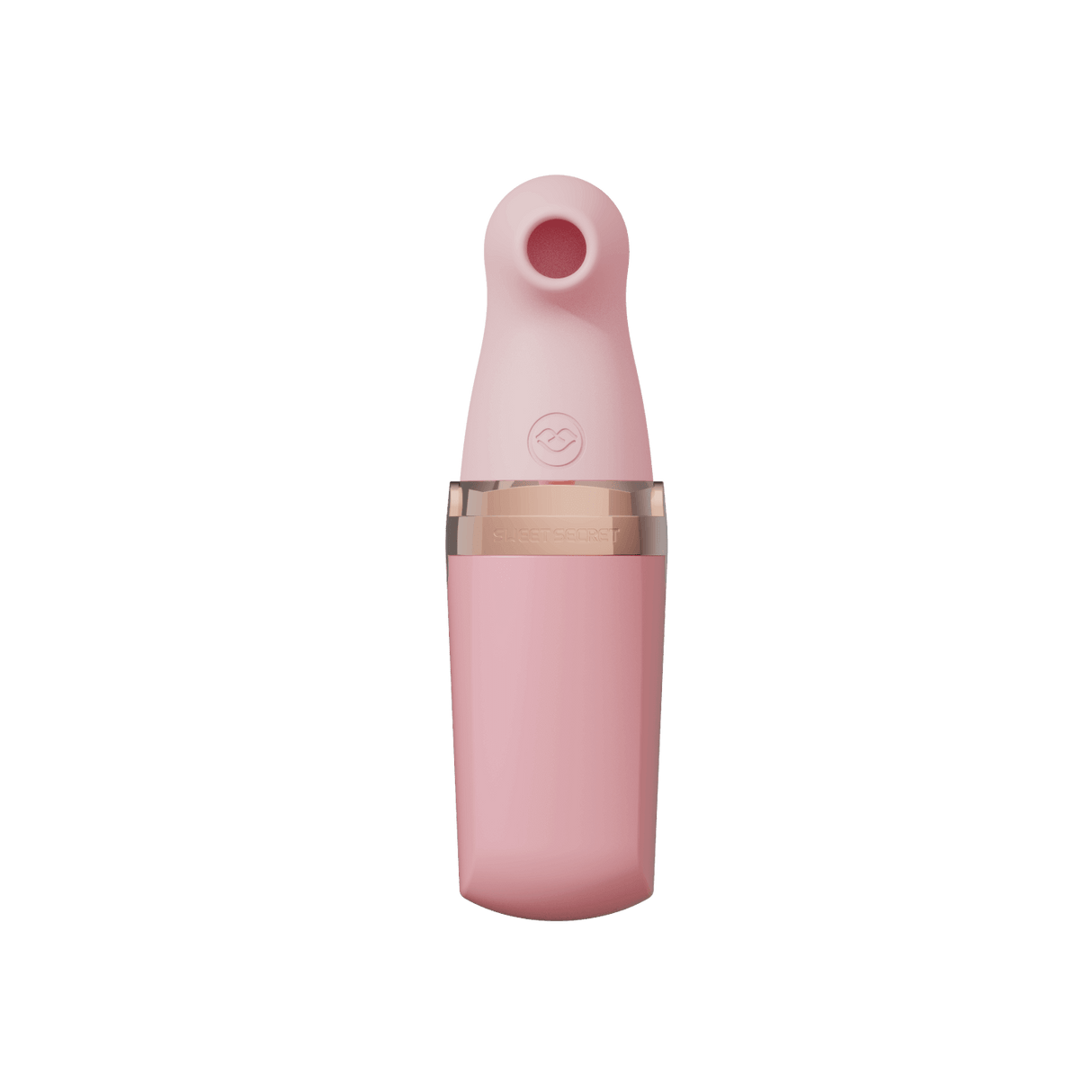 Sweet Secret Massager Pink with clitoral suction and wand vibration for dual stimulation pleasure