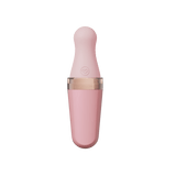 Pink Sweet Secret Massager for dual clitoral suction and wand vibration.