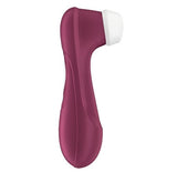 Satisfyer Pro 2 Generation 3 Air Pulse Clitoral Vibrator in a sleek design, showcasing interchangeable attachments.