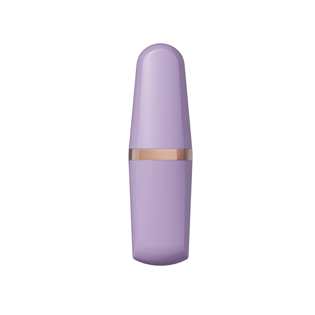 Sweet Secret Massager in lavender with a sleek design for dual stimulation featuring clitoral suction and wand vibration.