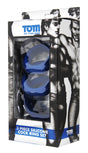 Tom of Finland 3 Pieces Silicone Cock Ring Set packaging featuring three silicone rings.