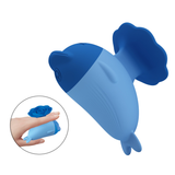 Pretty Love Dolphin Mini Clitoral Vibrator Blue - Image 5