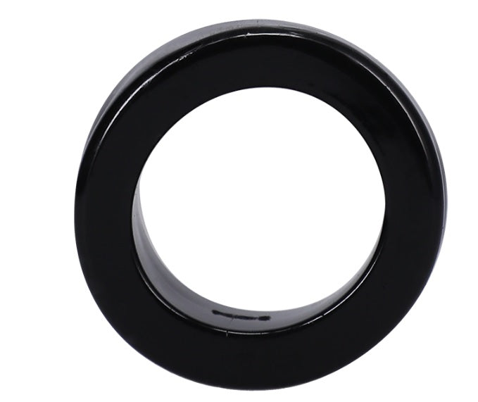 Rock Solid The O Ring Cock Ring Black, a soft and stretchable ring designed for maximum pleasure.