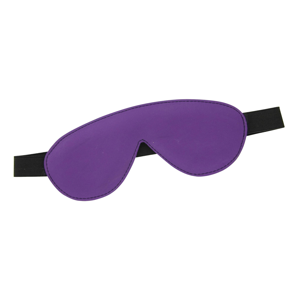 Strict Leather Blindfold Padded Leather Purple, comfortable and secure fit for added adventure in the bedroom.