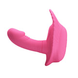 Pretty Love Fancy Clamshell App Control G-Spot Vibrator in pink, designed for deep internal pleasure and G-spot stimulation.