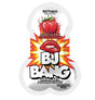 BJ Bang Strawberry Popping Oral Sex Candy 24pc Bag packaging featuring strawberry and playful design.