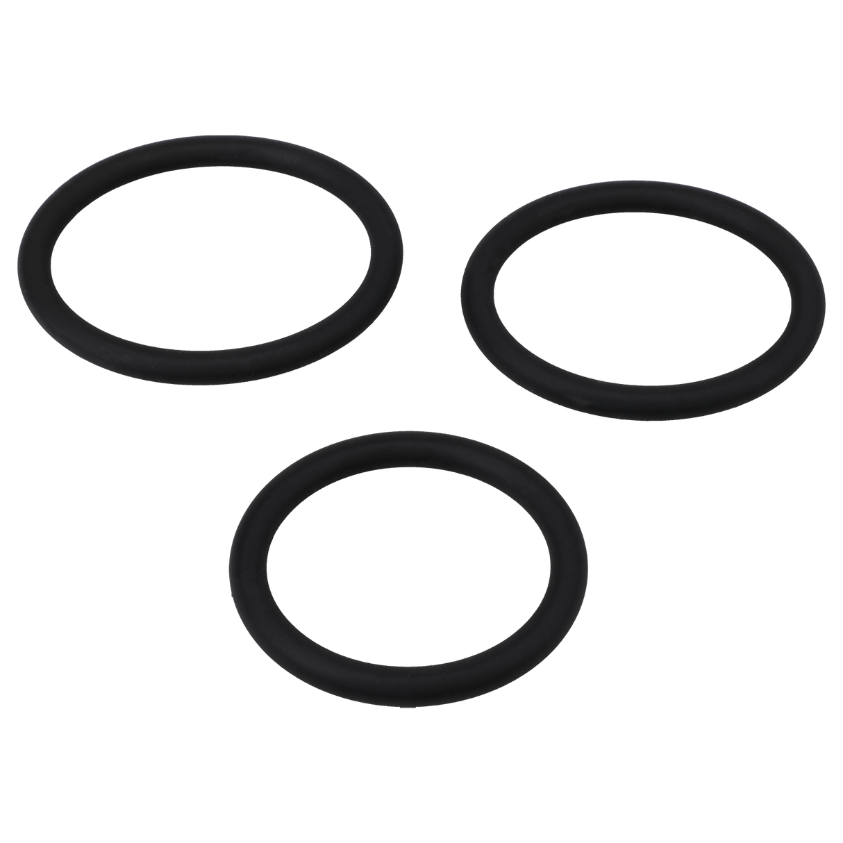 Titanmen Slim C-Ring 3 Piece Silicone Set Black featuring three sizes for customizable fit and enhanced performance.