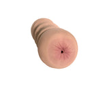 Mistress Double Stroker Megan & Lindsey Vanilla realistic double stroker with front and back entries.