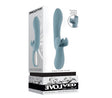 Evolved Take Your Flick Dual Motor Rabbit Vibrator packaging showcasing its features and design.
