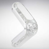 Tenga Flip Zero Gravity White Male Stroker premium reusable male pleasure device with unique flip-open design