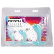 Crystal Jellies Curved Anal Trainer Set Teal includes three sizes for gradual anal training.
