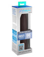 Fantasy X-Tensions Elite Uncut 7 Inch Extension Sleeve Brown packaging showcasing silicone penis enhancer features.