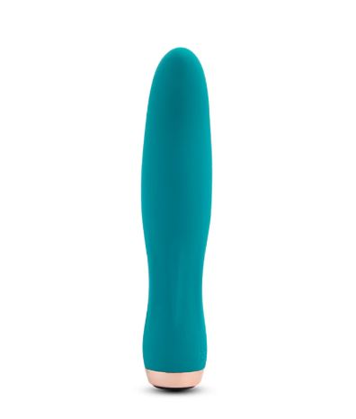 Sensuelle Bella Velvet Touch Vibrator Emerald Green showcasing its sleek design and ultra-soft velvet touch silicone.