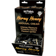 Horny Honey Arousal Cream 144 Pc Display 2ml Tubes showcase for intense pleasure and powerful desire.