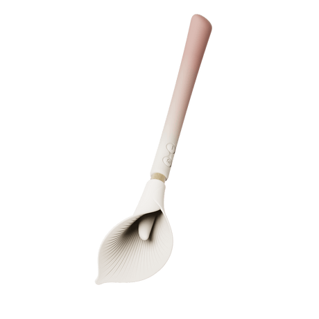 ZALO Calla Dual-Head Vibrating Wand in Blossom Pink, designed for discreet personal relaxation and stimulation.