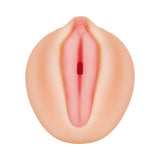 Realistic vagina stroker designed for pleasure, featuring soft TPE material and textured inner channel for enhanced sensations.
