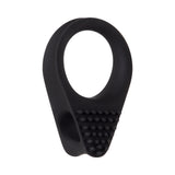 Zero Tolerance Black Knight Vibrating Cockring in black, designed for enhanced pleasure and longer-lasting erections.
